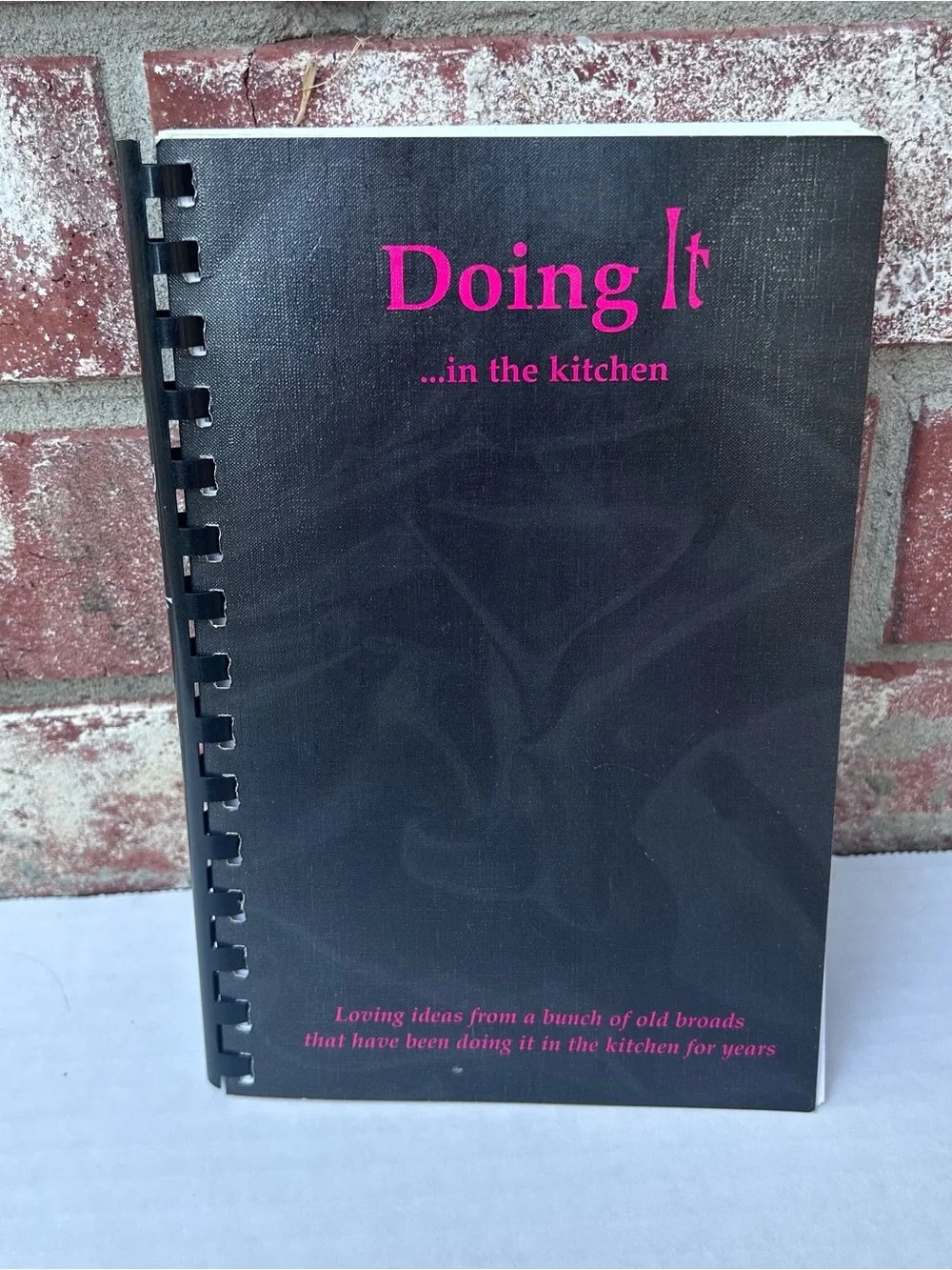 Doing It In The Kitchen Cookbook Alias Santa of Grove Oklahoma 2004 Funny